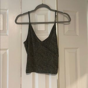 NWT UO Animal Print Crop Top
